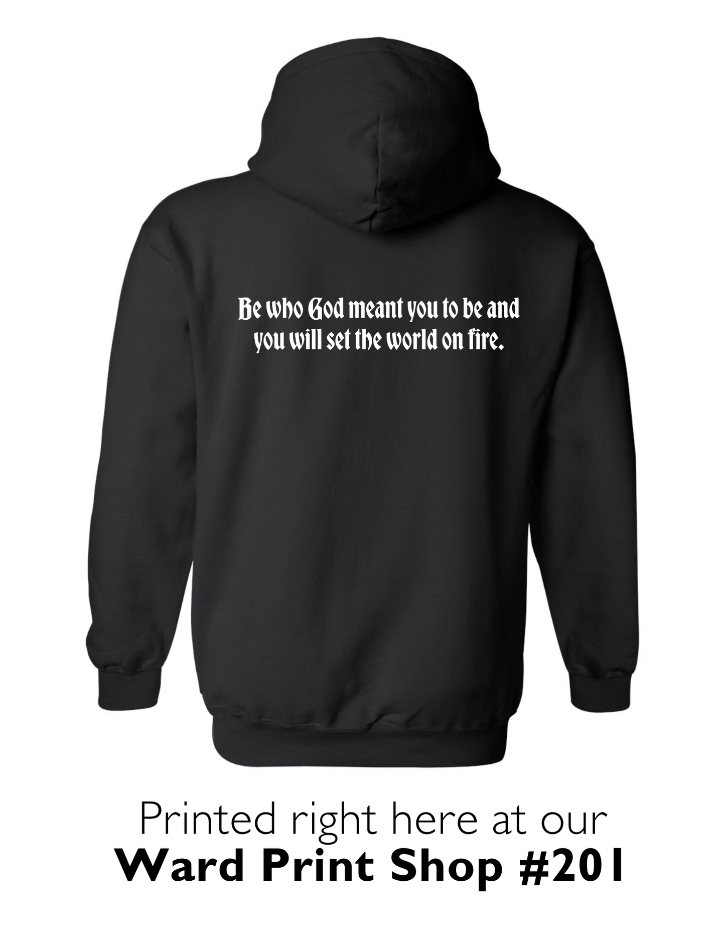 Sacred Heart & St. Catherine of Sienna Quote Sweatshirt or Hoodie