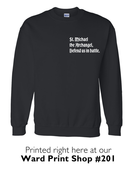 Cross & St. Michael the Archangel Sweatshirt
