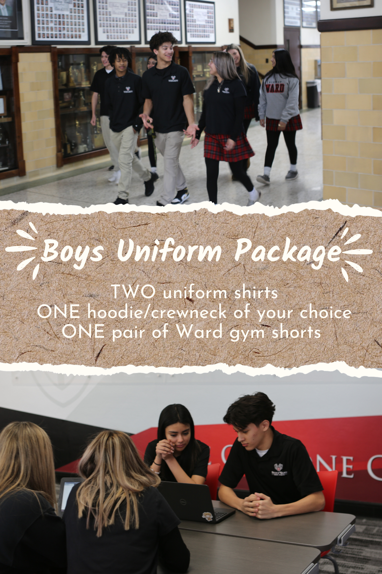 BOYS uniform package