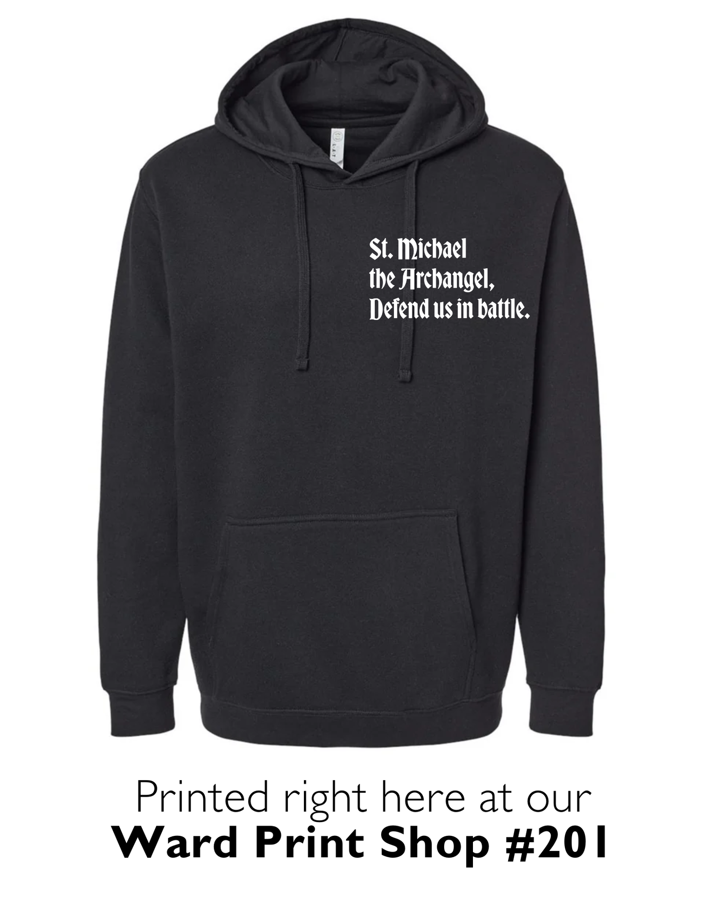 Cross & St. Michael the Archangel Sweatshirt or Hoodie
